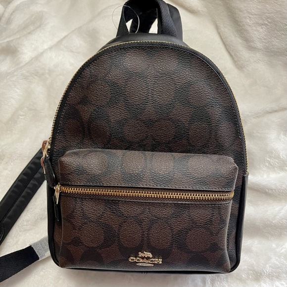 Coach Handbags - Coach Mini Charlie Backpack